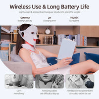 7-Color Photon LED Face and Neck Therapy Mask