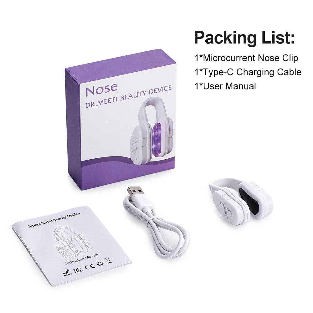 EMS Microcurrent Nose Sculpting & Lifting Massager - 22