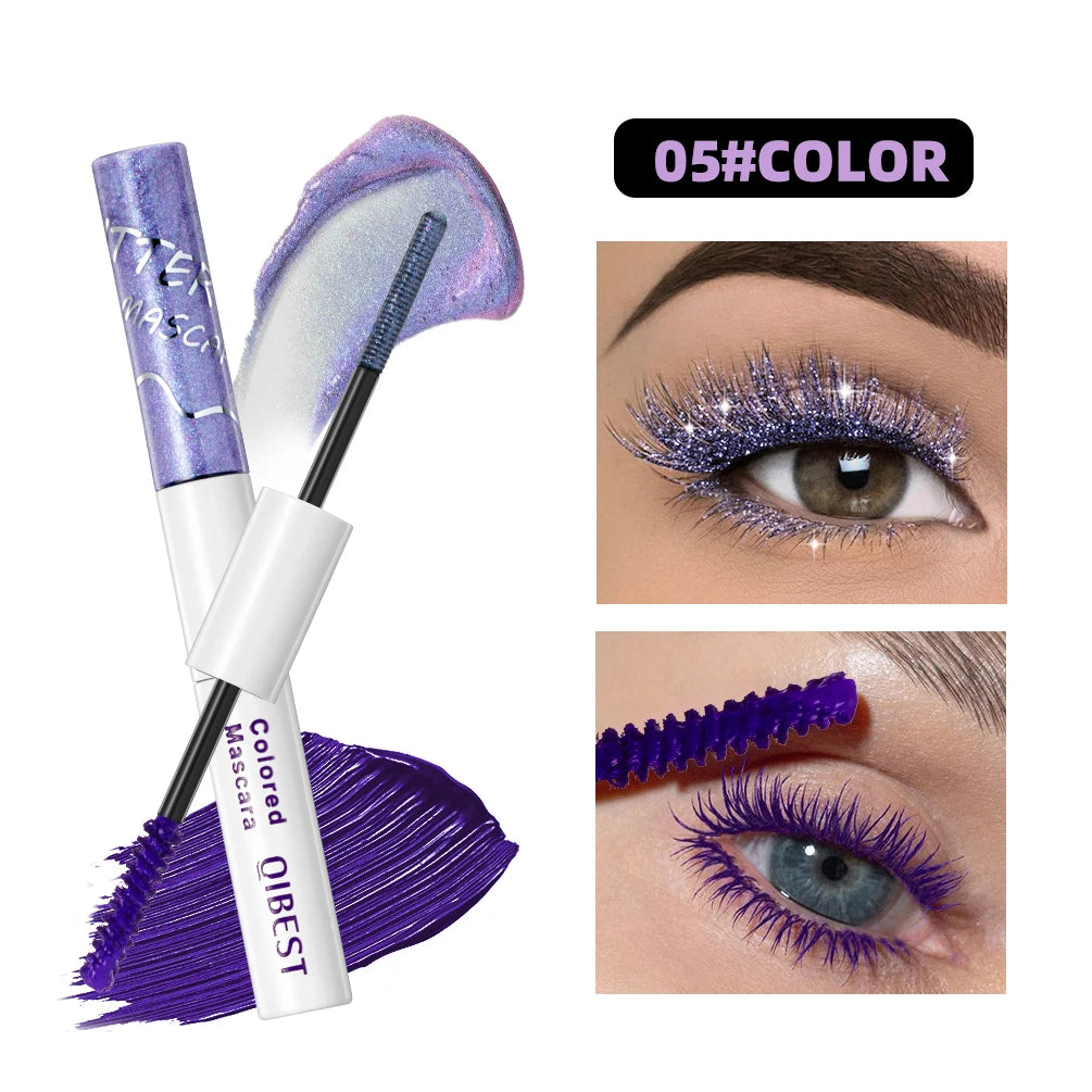 2-in-1 Glitter and Colored Mascara for Bold Eyelashes - 26