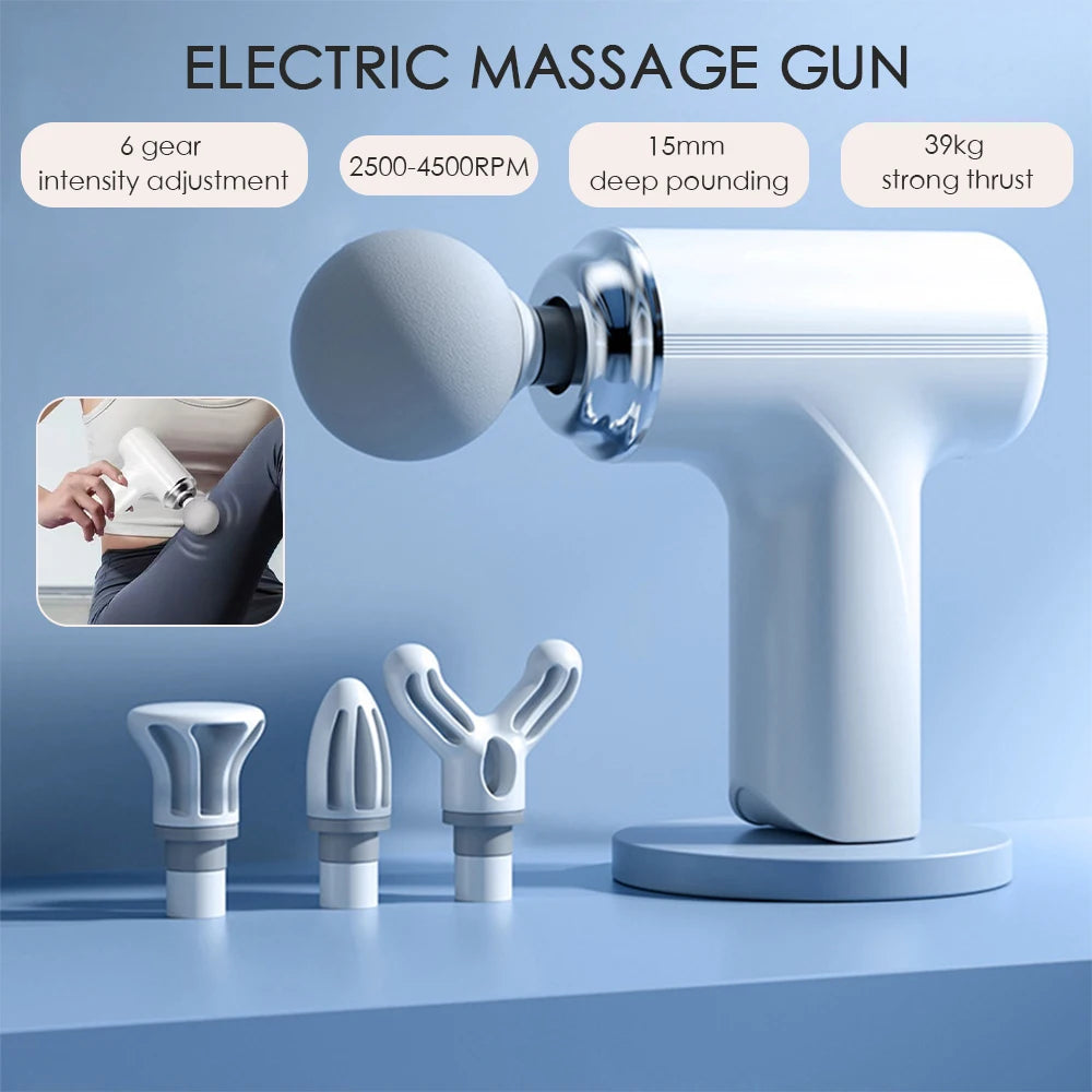 Portable Electric Deep Tissue Muscle Massage Gun - 2