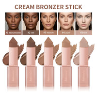 Cream Bronzer and Contour Stick for Sculpted Face