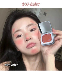 Matte Cream Cheek Blusher Palette for Natural Glow