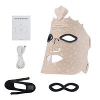 7-Color LED Photon Therapy Silicone Facial Mask