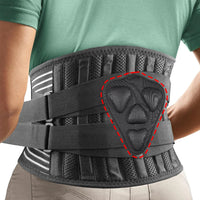 Adjustable Lumbar Support Back Brace for Pain Relief