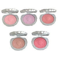 Embossed Matte Pressed Powder Blush for Natural Radiant Glow