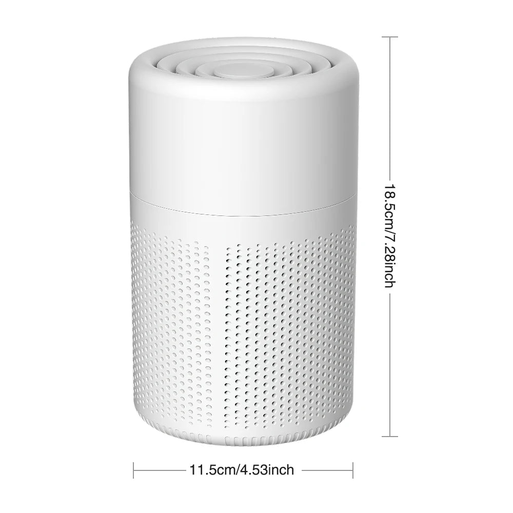 Portable HEPA Desktop Air Purifier for Home and Car - 11