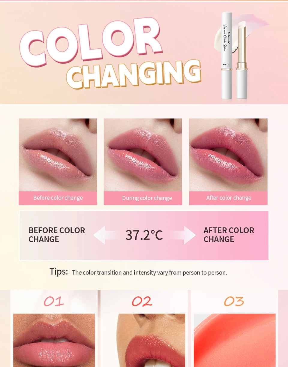 pH-Activated Color-Changing Lip and Cheek Stain - 11