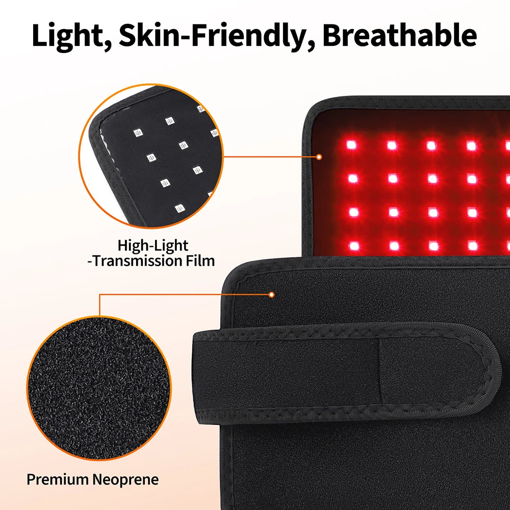 Portable Red and Infrared Light Therapy Wrap for Pain Relief - 5
