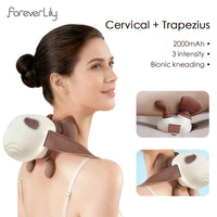 4D Bionic Hands-Free Neck and Trapezius Muscle Massager