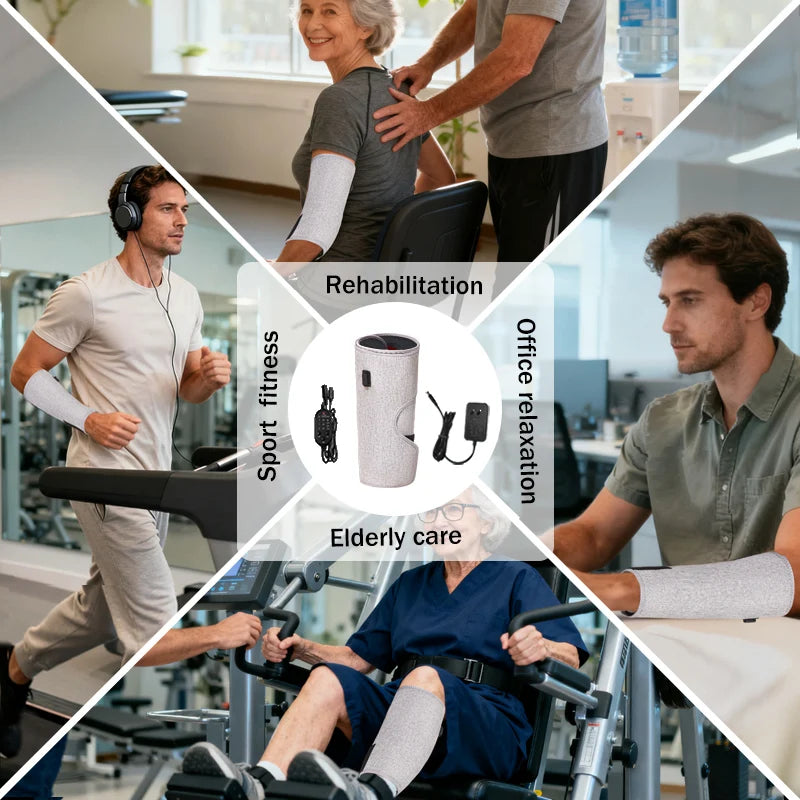 Red Light Therapy Calf Massager with Heat and Vibration - 5
