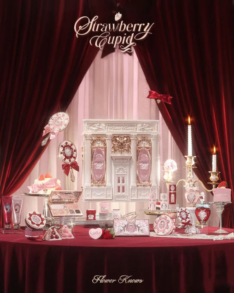 Strawberry Cupid Aesthetic Makeup Gift Set - 6