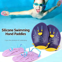 Swimming Training Hand Paddles with Adjustable Straps