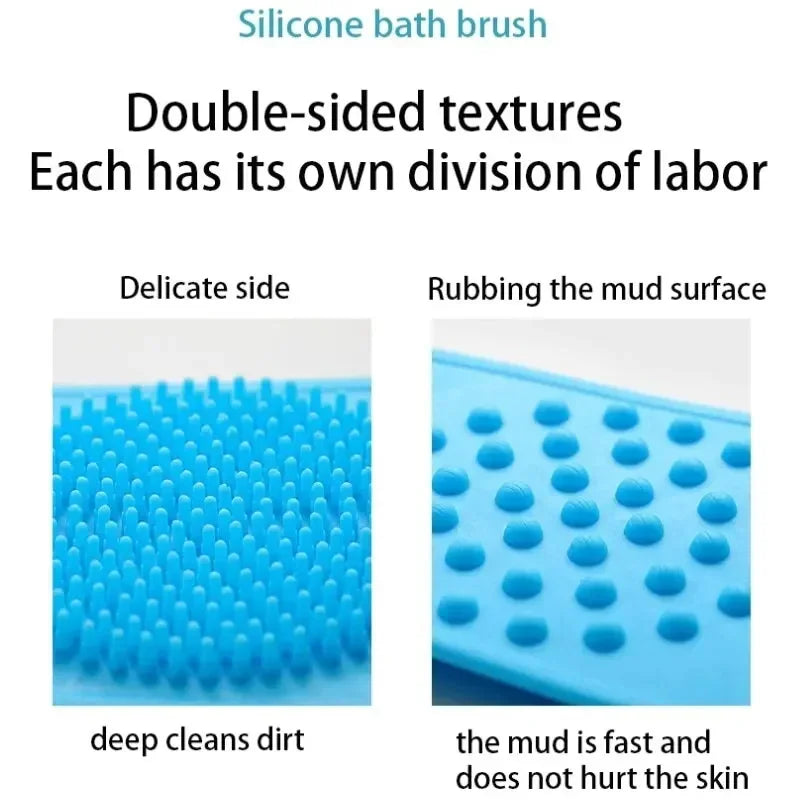 Dual-Sided Silicone Back Scrubber for Deep Exfoliation - 13