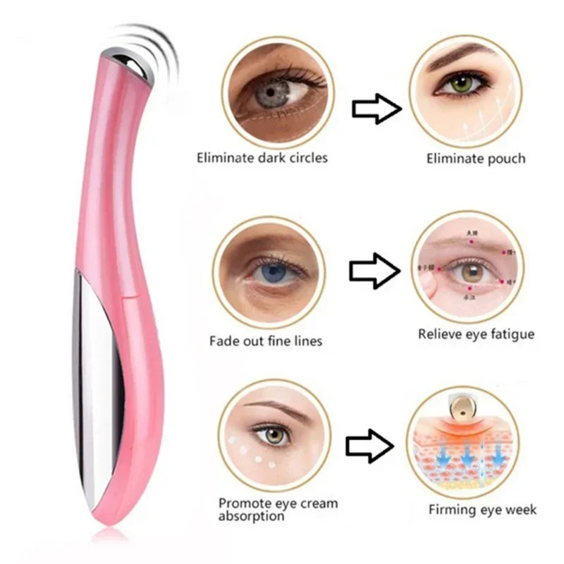 Electric Ionic Eye Massager for Dark Circles and Puffiness - 4