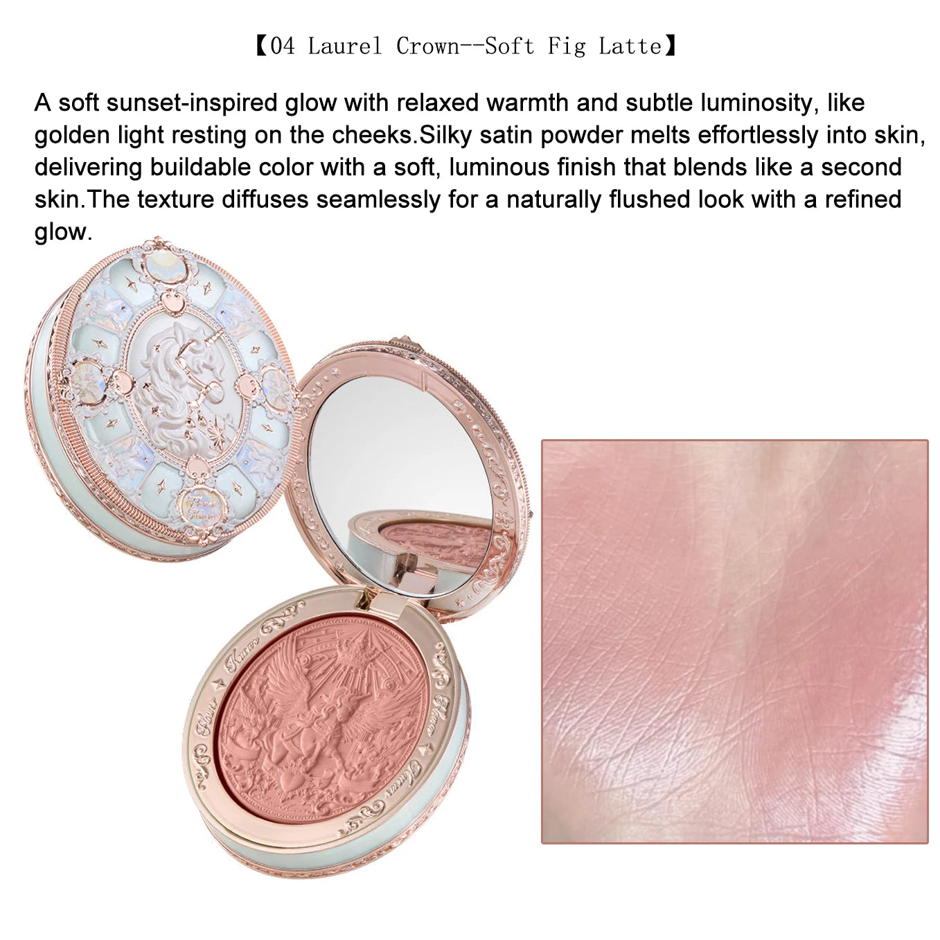 Satin Glow Powder Blush with Radiant Finish - 16