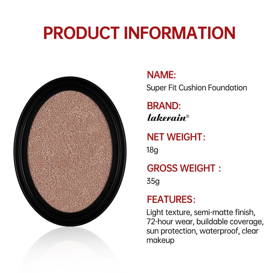 Waterproof Long-Lasting Cushion Foundation Refill - 13