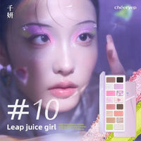 16-Color Versatile Eyeshadow Palette for Daily & Glam Looks