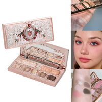7-Color Strawberry Cupid Eyeshadow and Highlighter Palette