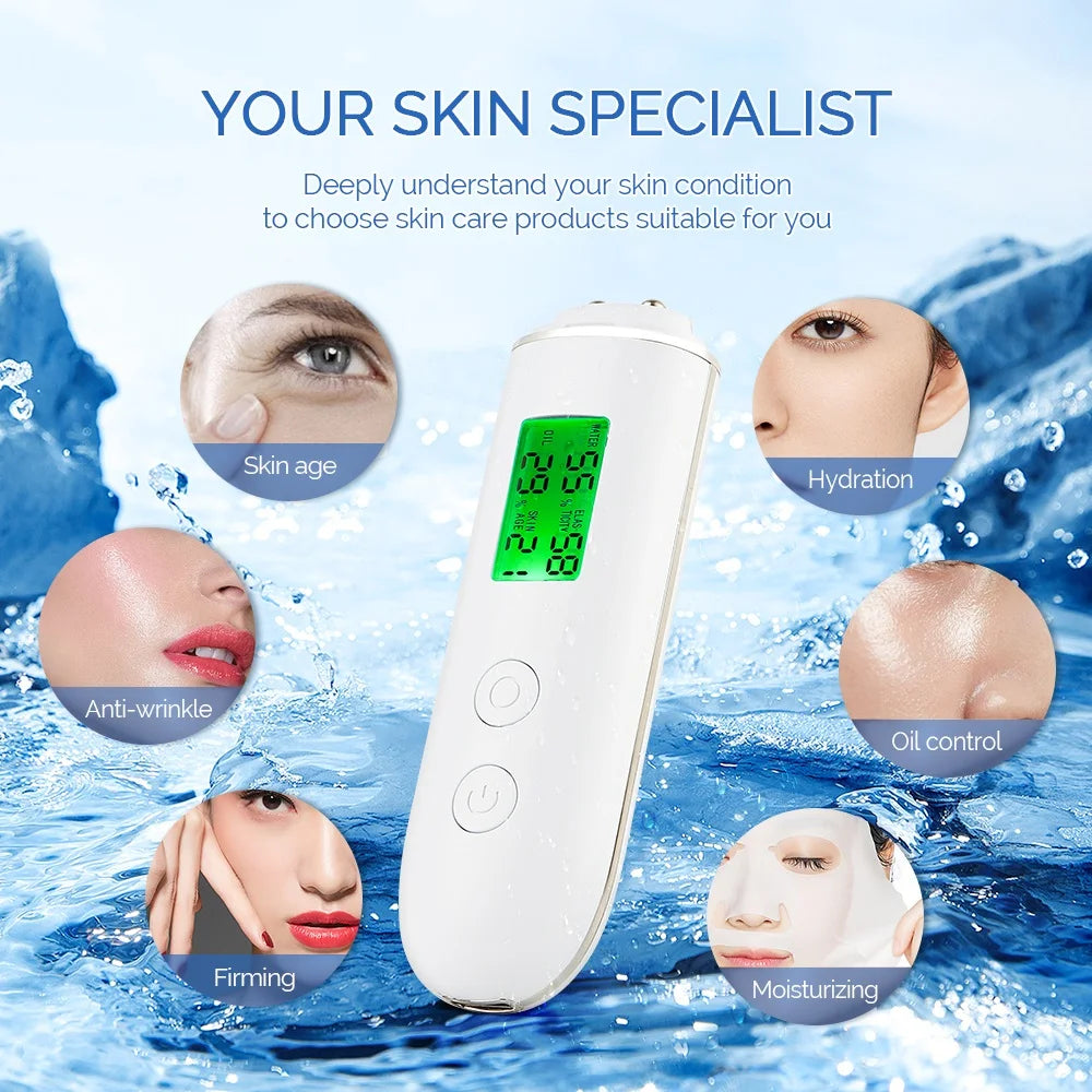 Digital Skin Moisture and Oil Content Analyzer - 3