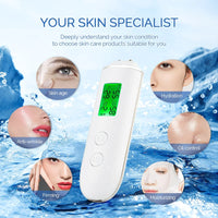 Digital Skin Moisture and Oil Content Analyzer