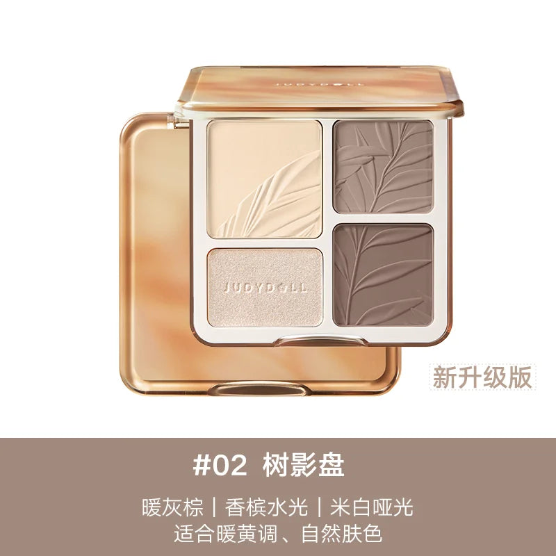 All-in-One Face Contouring and Highlighting Makeup Palette - 32