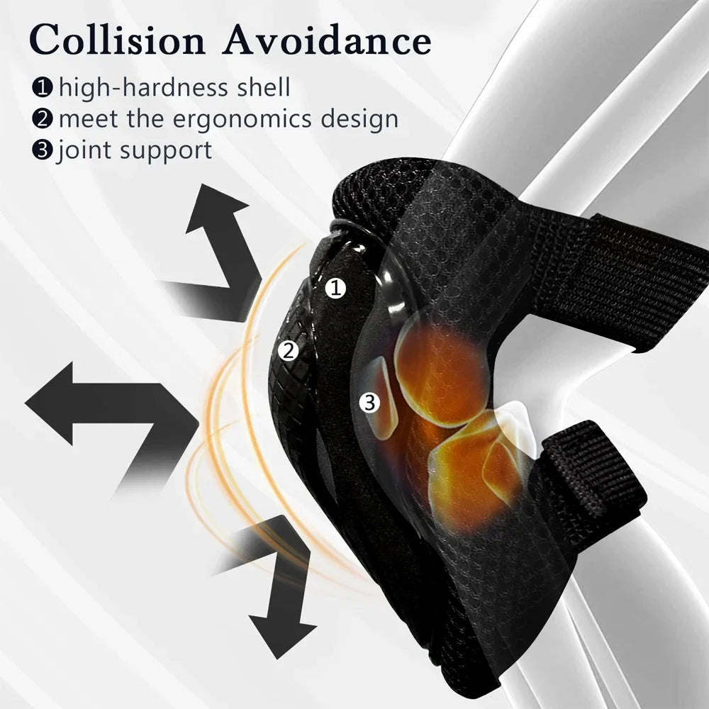 Protective Kids Knee and Elbow Pad Set for Sports - 15