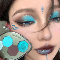 4-Color Chameleon Eyeshadow Palette for Long-Lasting Glamour