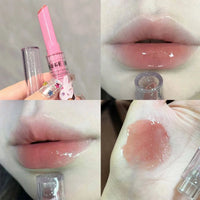 Hydrating Solid Bunny Lip Gloss for Glossy Shine