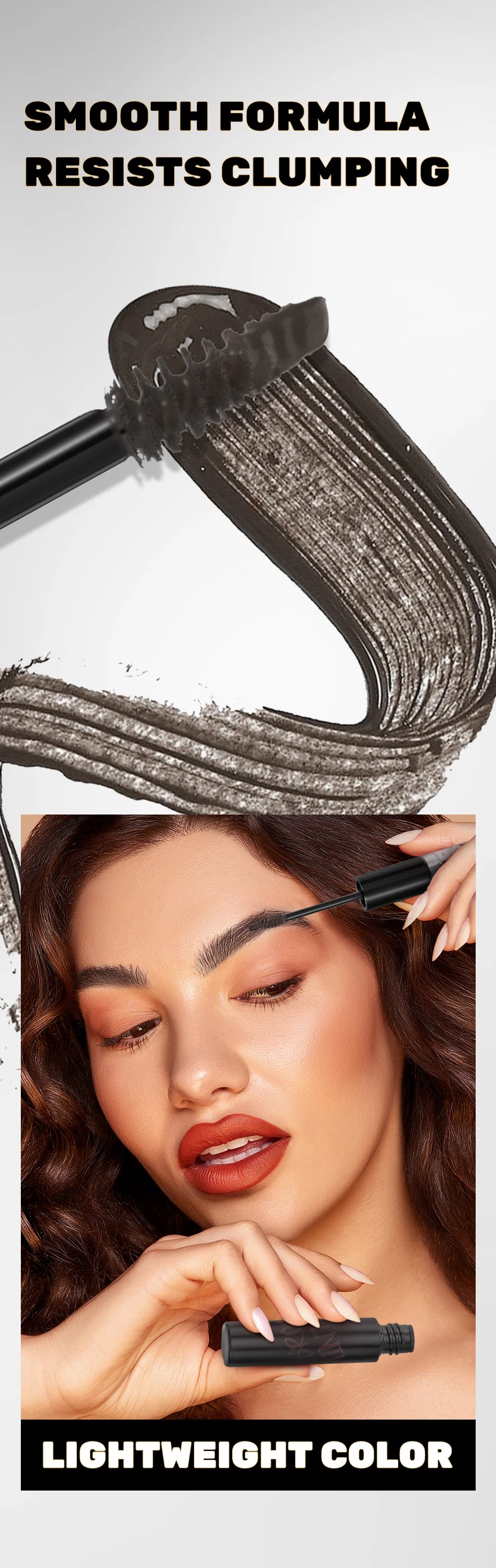 2-in-1 Waterproof Eyebrow Tint and Styling Gel - 11