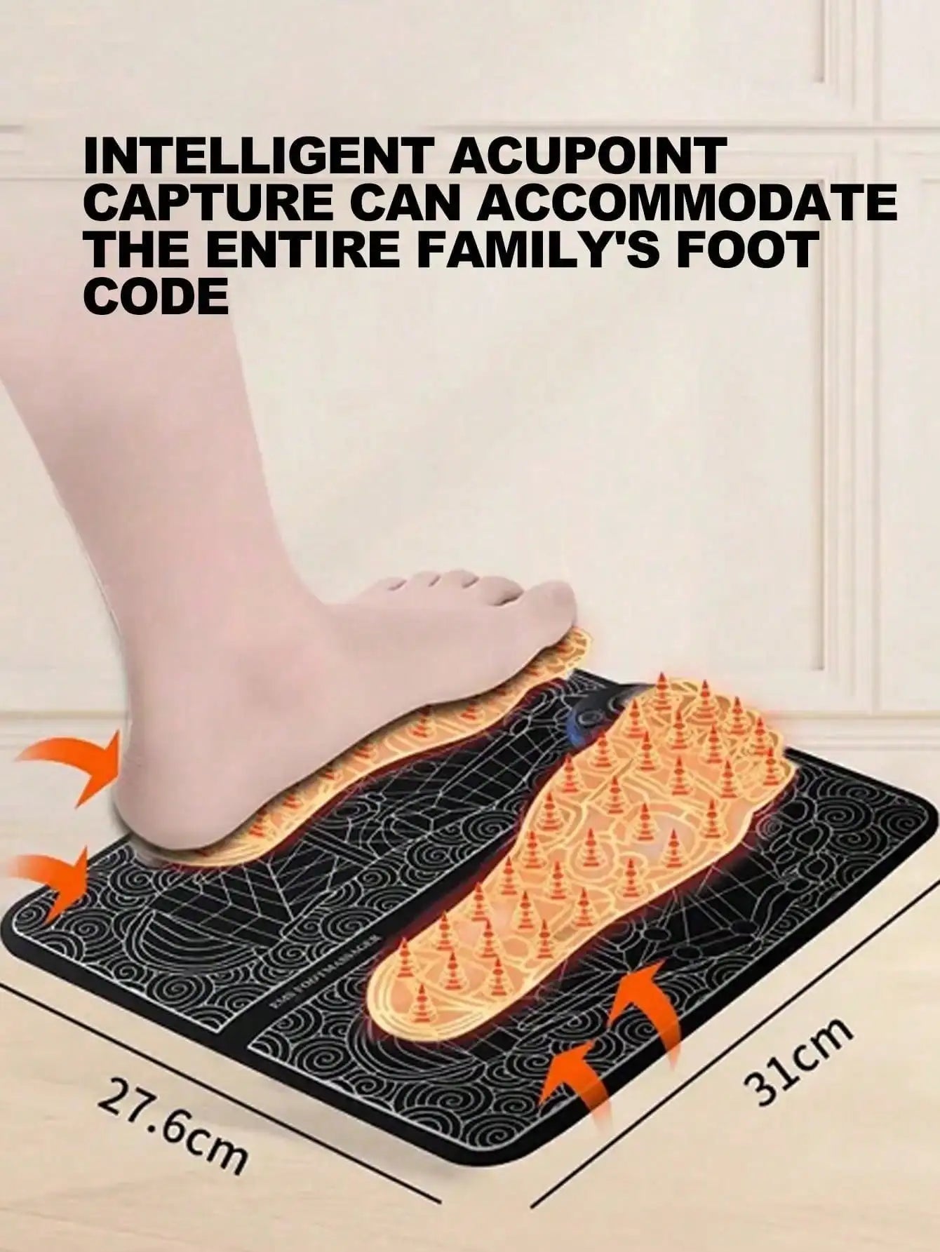 Electric Pulse Foot Massage Mat for Pain Relief - 3