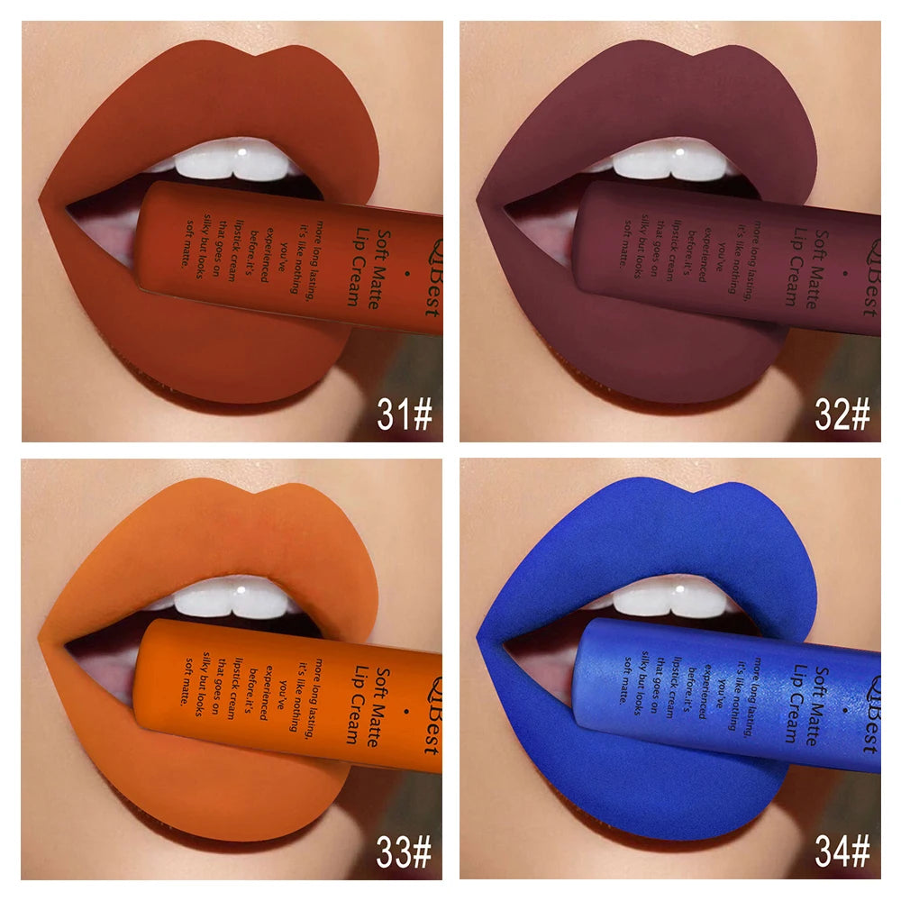 Velvet Matte Long-Lasting Liquid Lipstick - 16