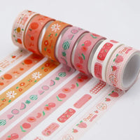 60-Piece Decorative Washi Tape Set for Scrapbooking and Journals