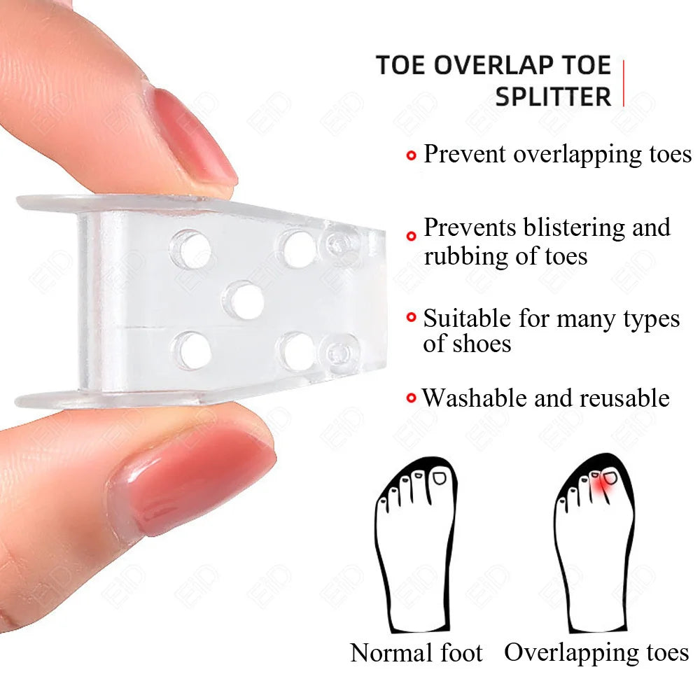 Orthopedic Silicone Bunion Corrector and Toe Straightener - 29