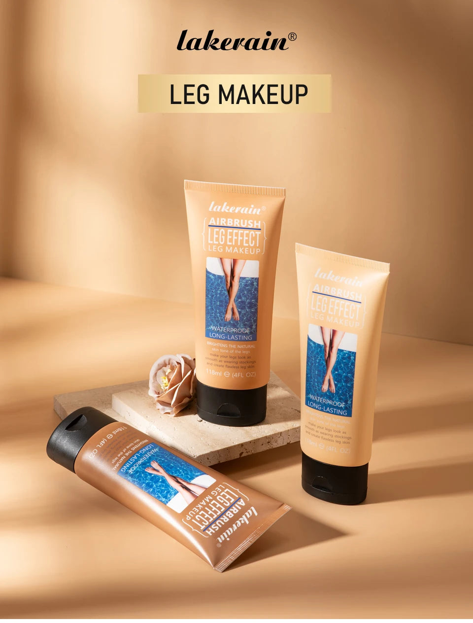 Waterproof Leg Foundation for Flawless Even Skin Tone - 7