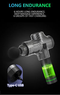 Professional Deep Tissue Percussion Massage Gun