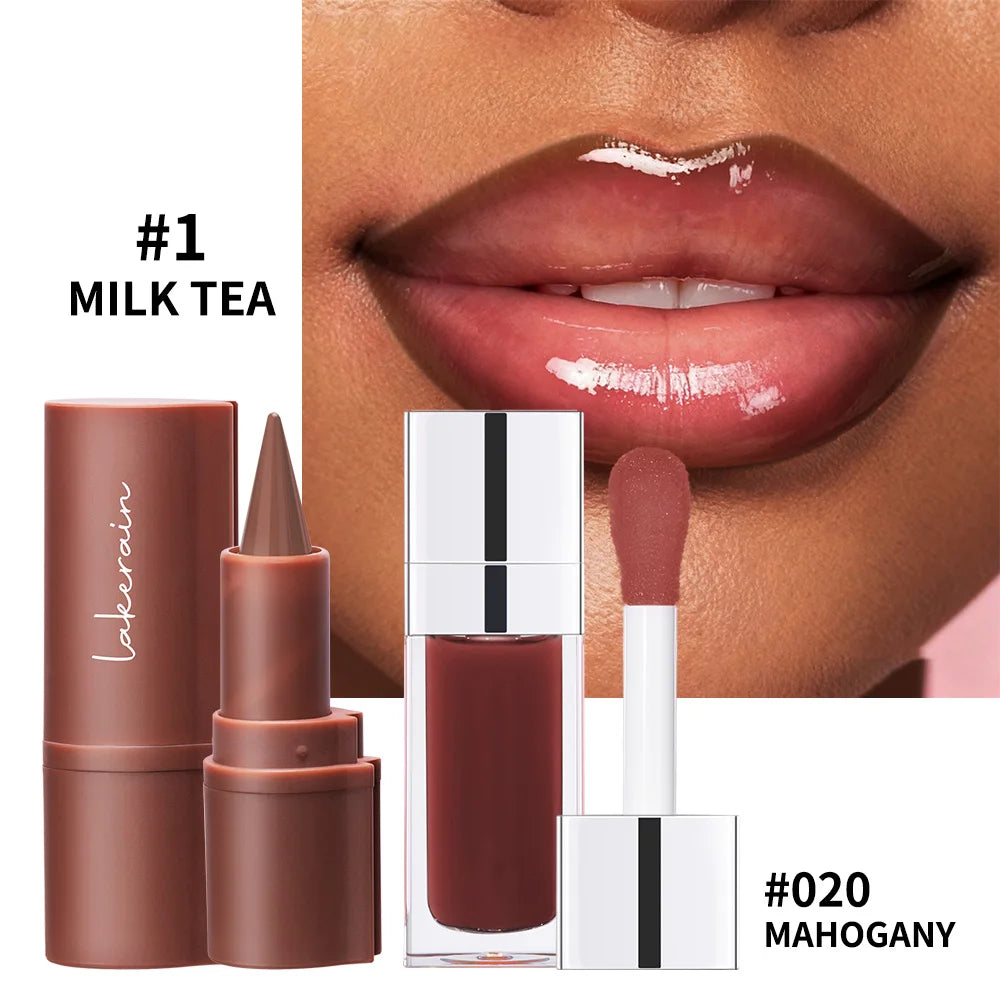 Hydrating Lip Liner and Gloss Combo Set - 12