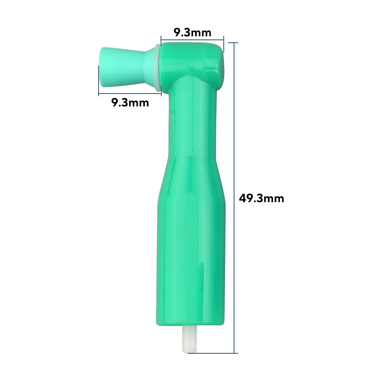 100-Pack Disposable Dental Prophy Angles for Teeth Polishing - 6