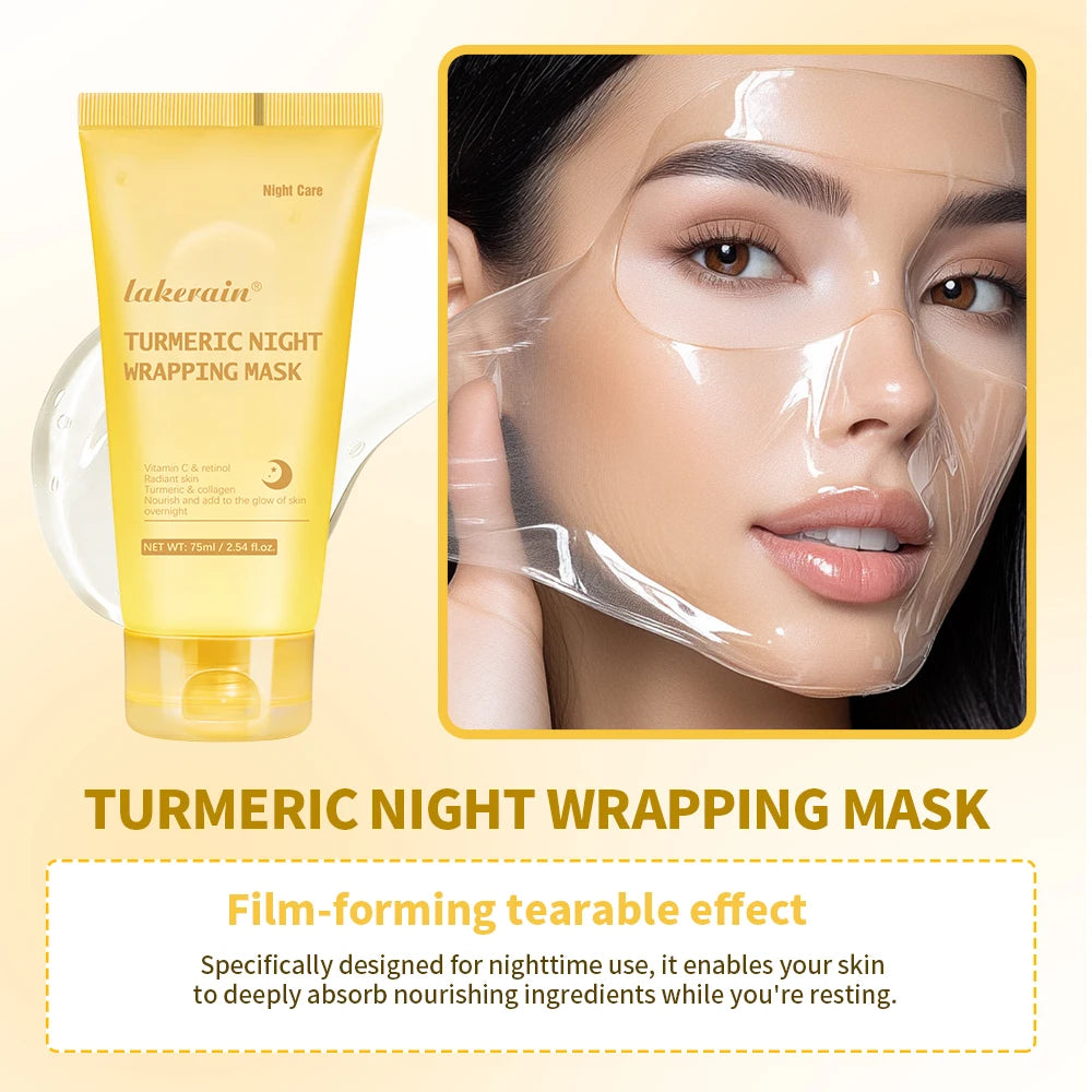 Turmeric Collagen Overnight Firming Peel-Off Mask - 4