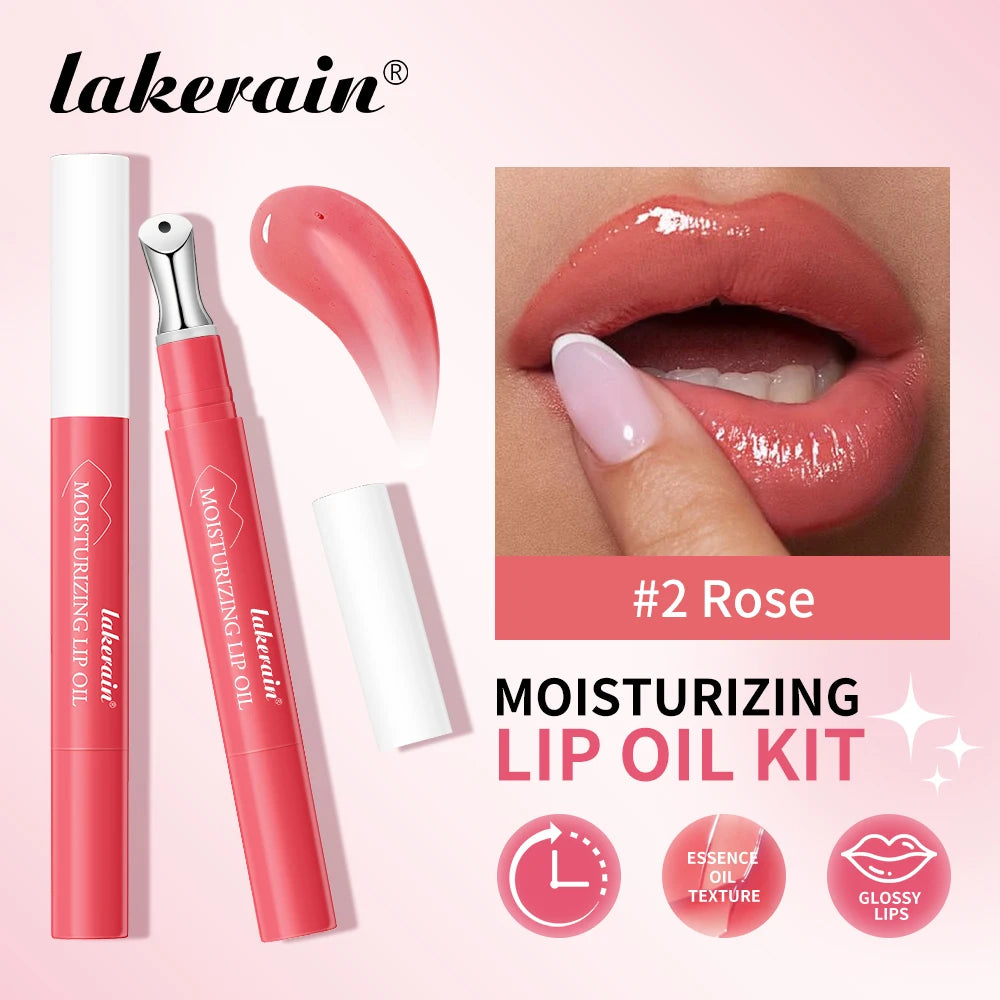 Hydrating Moisturizing Lip Oil for Smooth Plump Lips - 3