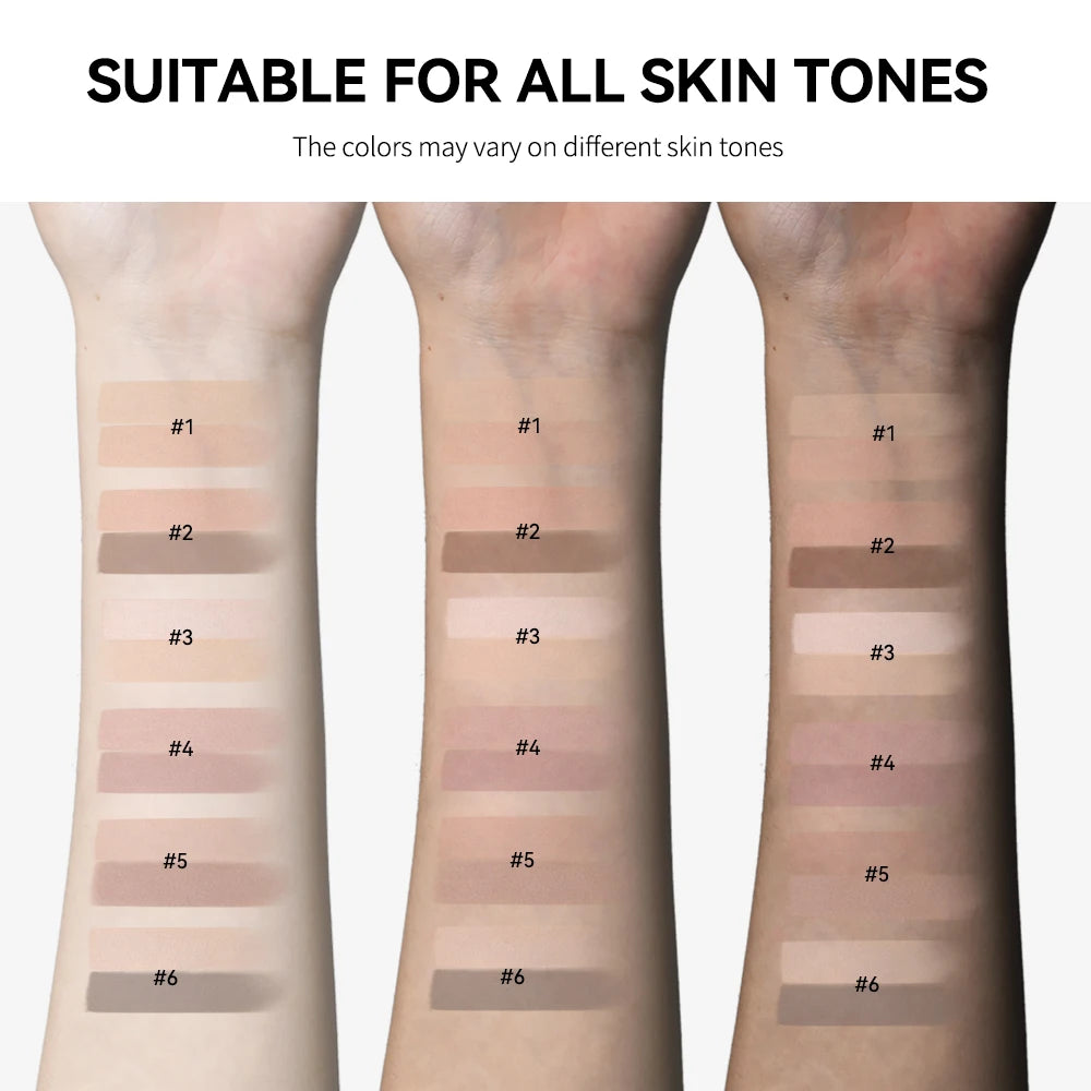 Dual-Tone Waterproof Eyebrow Powder for Natural Definition - 6