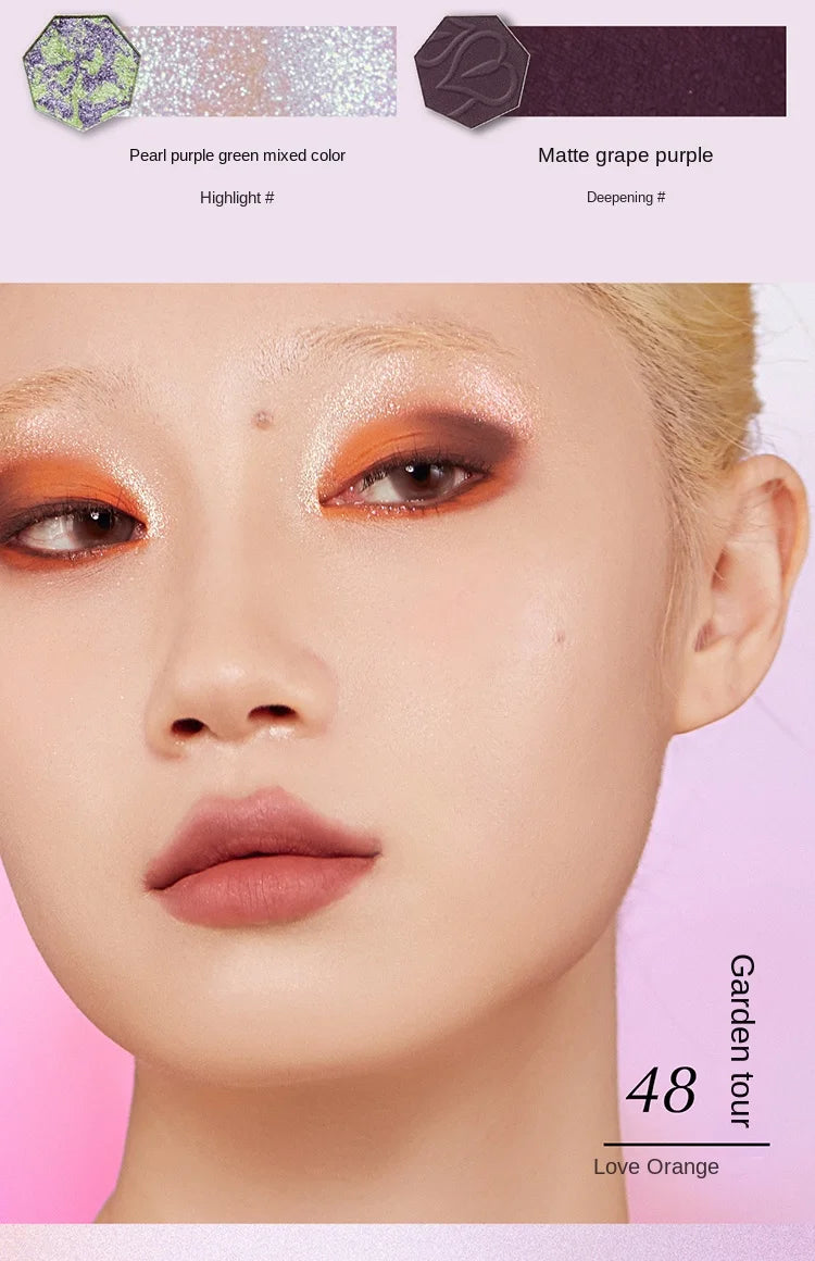 4-Color Chameleon Eyeshadow Palette for Long-Lasting Glamour - 16