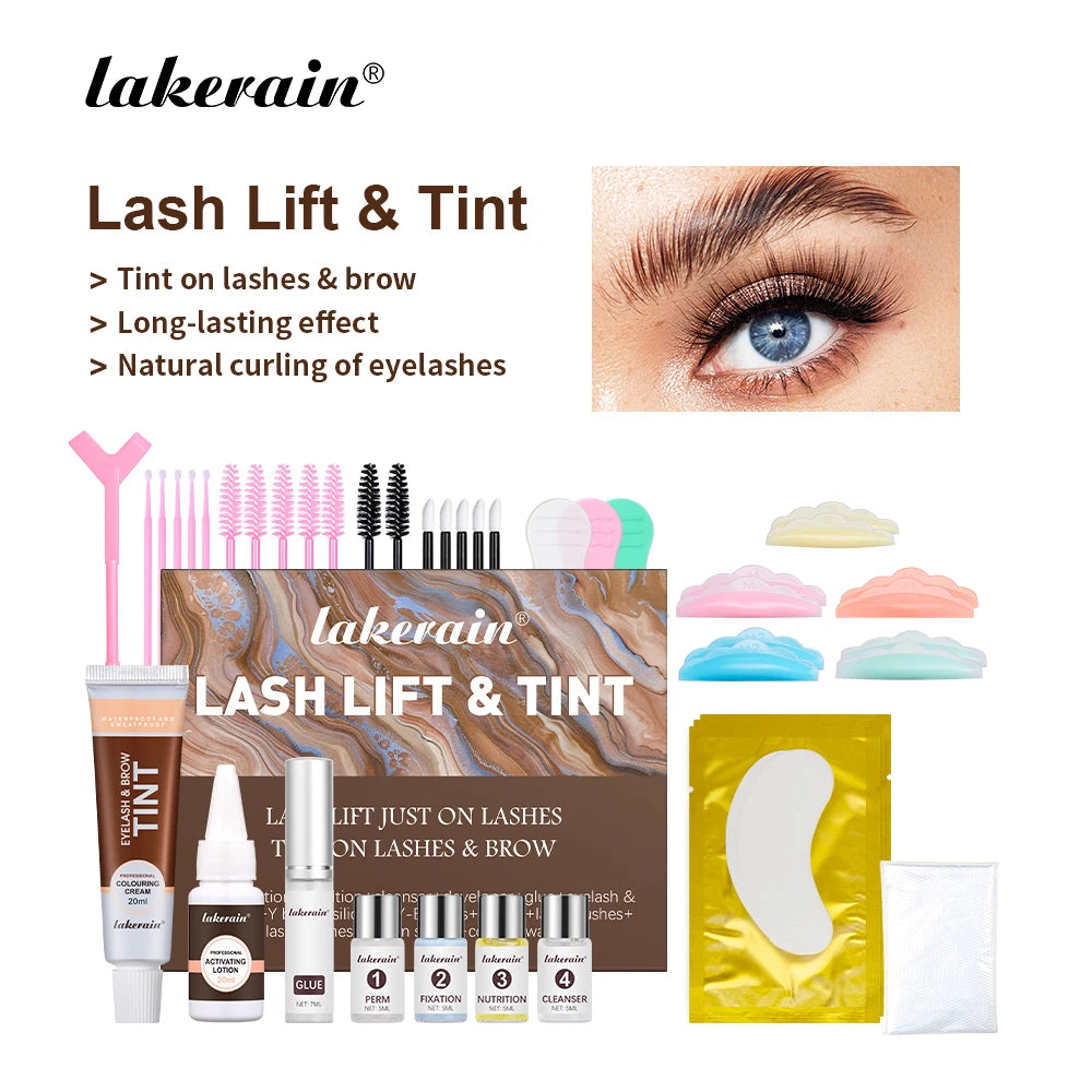 Professional Eyelash Lift and Brow Tinting Kit - 1