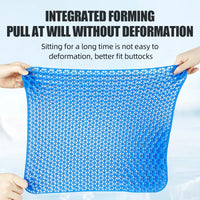 Breathable Honeycomb Gel Seat Cushion for Car and Office