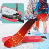 App-Controlled Rechargeable Heated Insoles for Winter