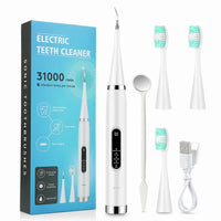 Electric Sonic Dental Calculus Remover & Teeth Whitening Kit