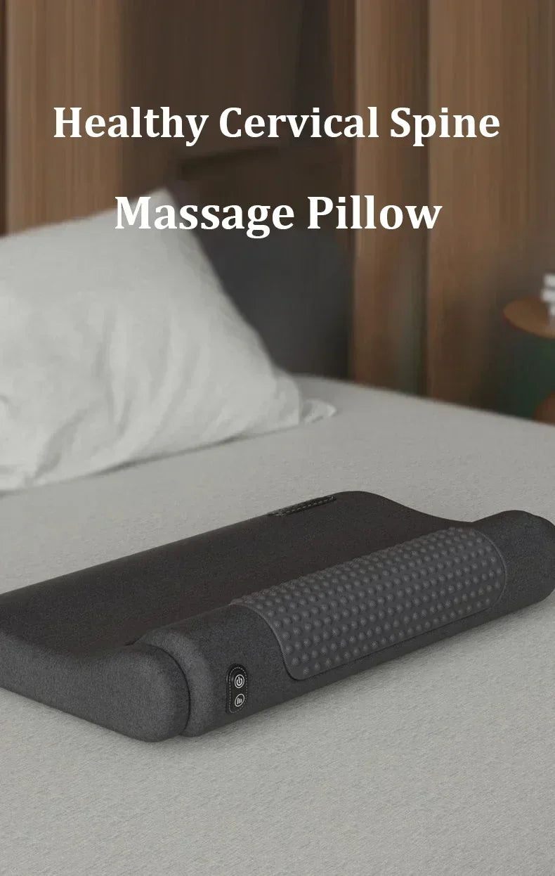 Electric Heated Cervical Neck Traction & Massage Pillow - 7
