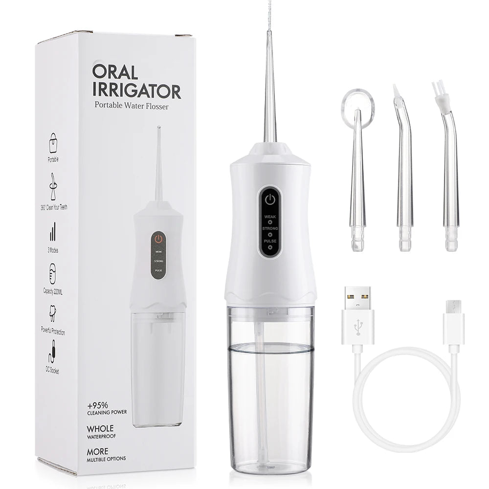 3-in-1 Professional Electric Oral Care and Teeth Whitening Kit - 7