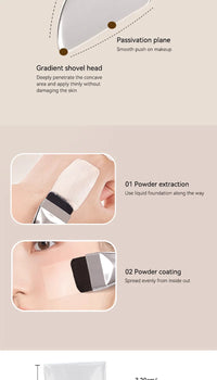 Dual-Ended Flawless Foundation Brush and Applicator