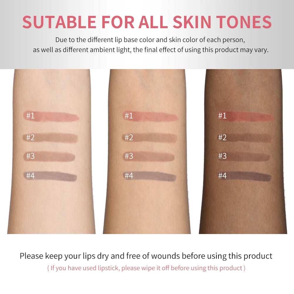 Waterproof Peel-Off Lip Liner Tattoo Stain - 4