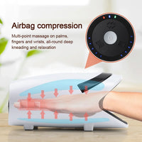 Electric Air Compression Hand Massager with Heat Therapy